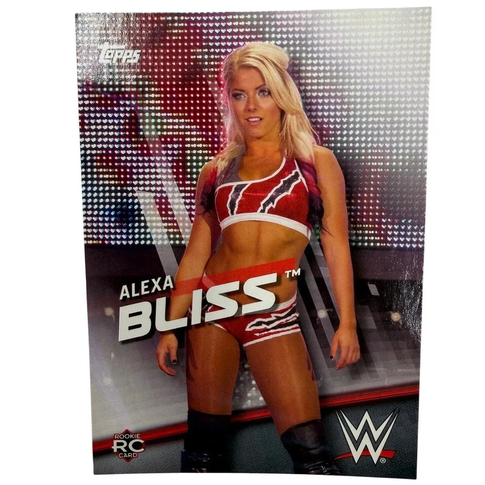 2016 Topps WWE Alexa Bliss Rookie RC Card #13 NXT Superstar Wrestling